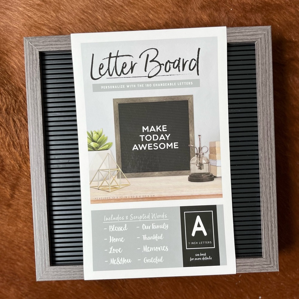 Letterboard